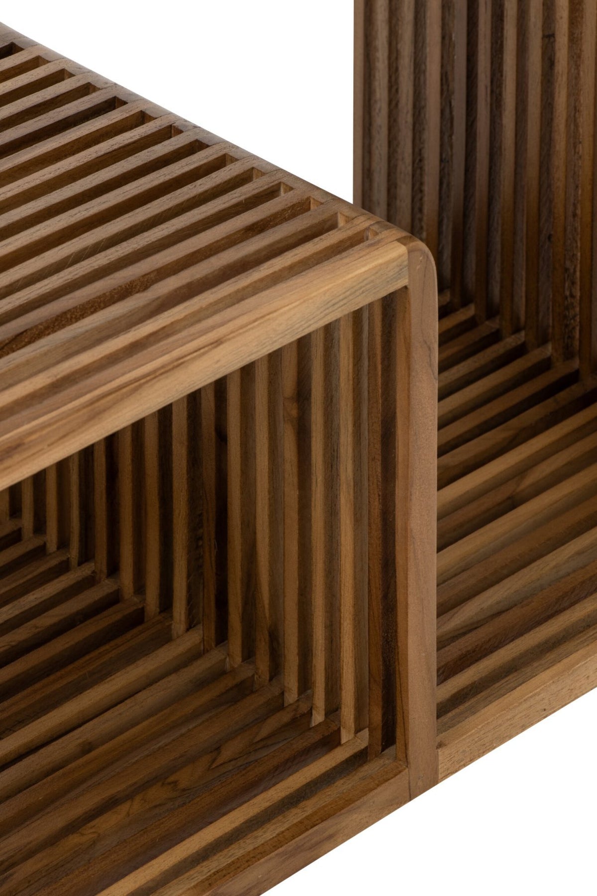 J-Line lattenkast - gerecycleerd hout - naturel