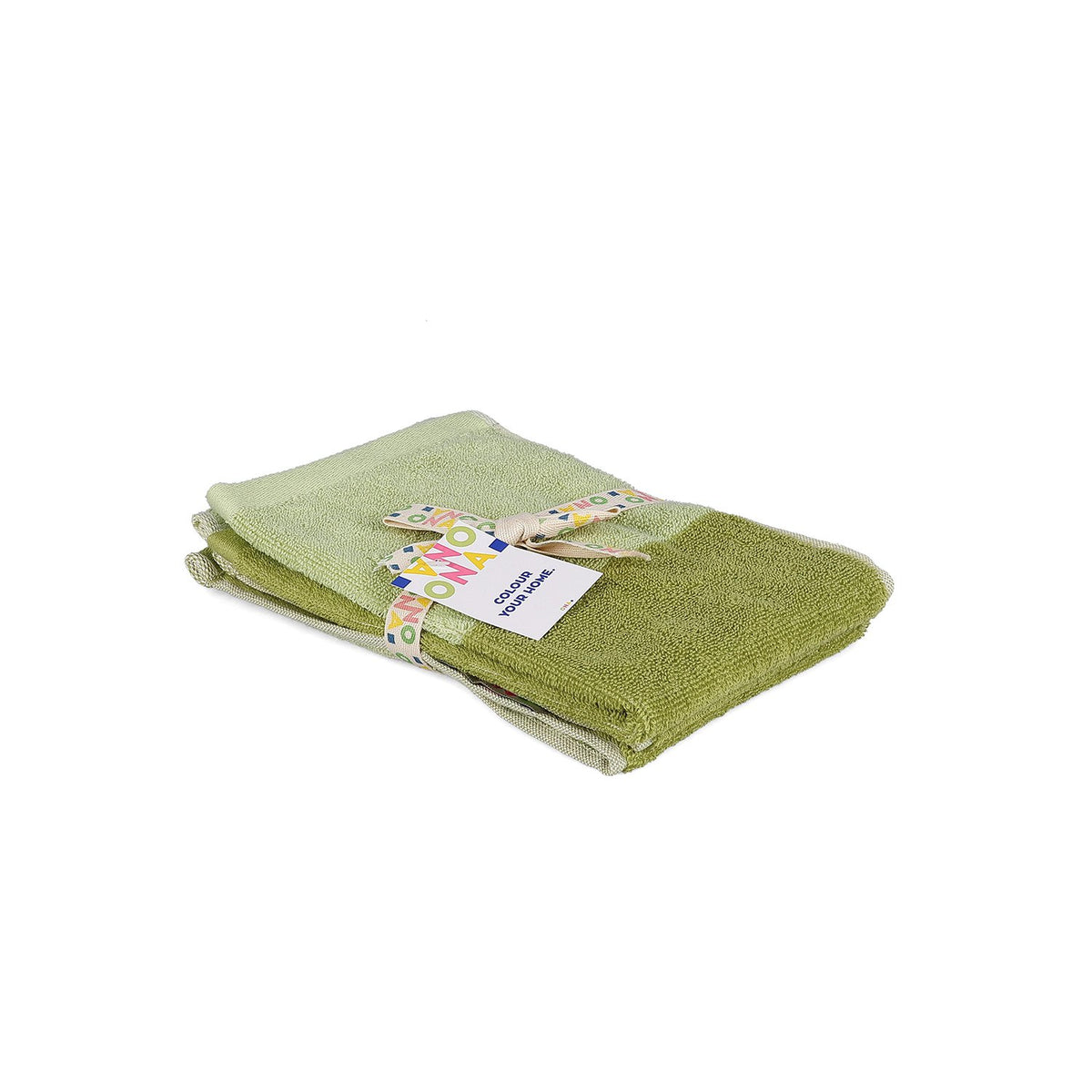 Gastendoekje 30x50cm pistachegroen Pixie - Set van 2