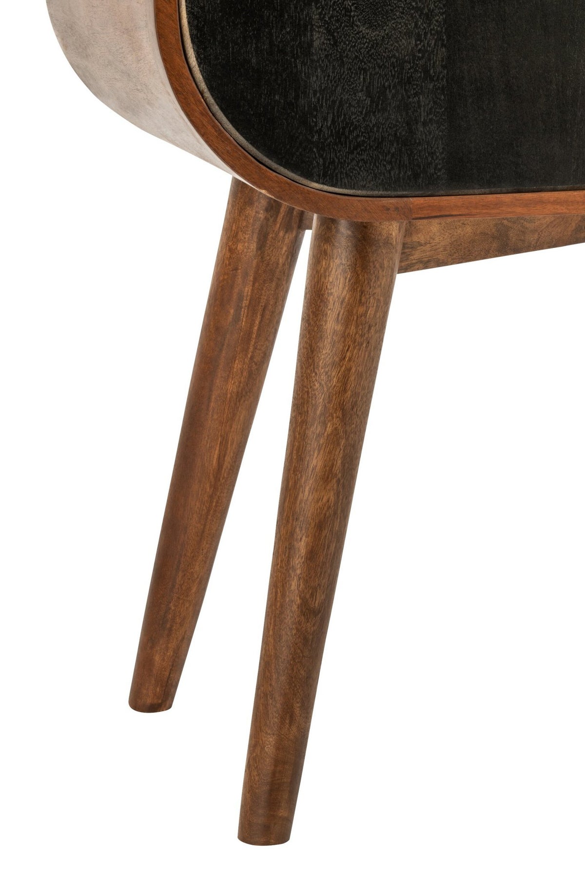 J-Line Kast met meerdere laden - mangohout - naturel/zwart