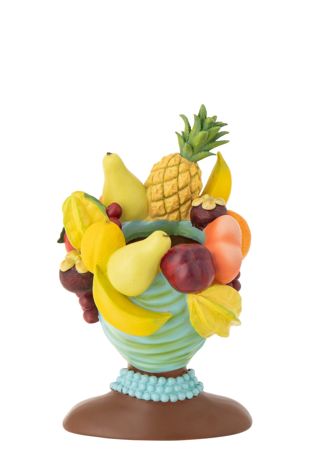 J-Line bloempot Dame Fruit - polyresin - mix