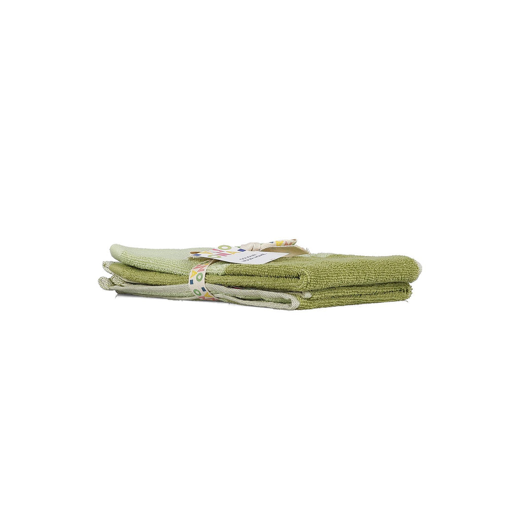 Gastendoekje 30x50cm pistachegroen Pixie - Set van 2