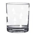 Waterglas 230 ml Glas Kerstbomen Drinkbeker