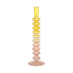 Candlestick Molume geel 9x29,5 cm