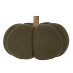 Decoratie Pompoen Ø 20x14 cm Groen Polyester