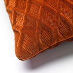 Antoinette | Kussen | 45x45 cm Potters Clay | Oranje | Hoii | Met luxe binnenkussen