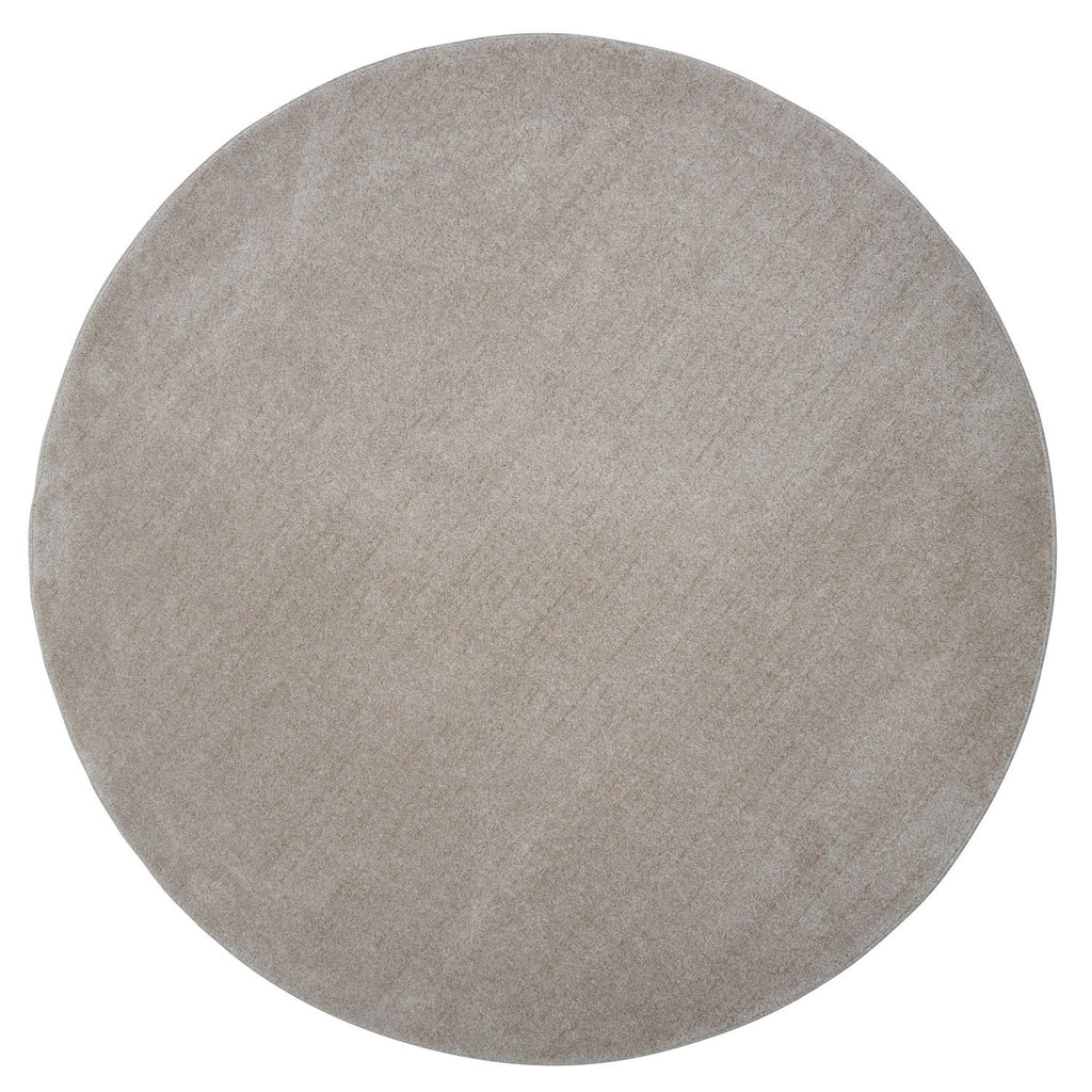 Vloerkleed Rich Beige - Rond ø240 cm