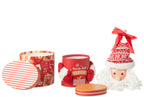 J-Line Voorraadpot Giftbox Papier Rood