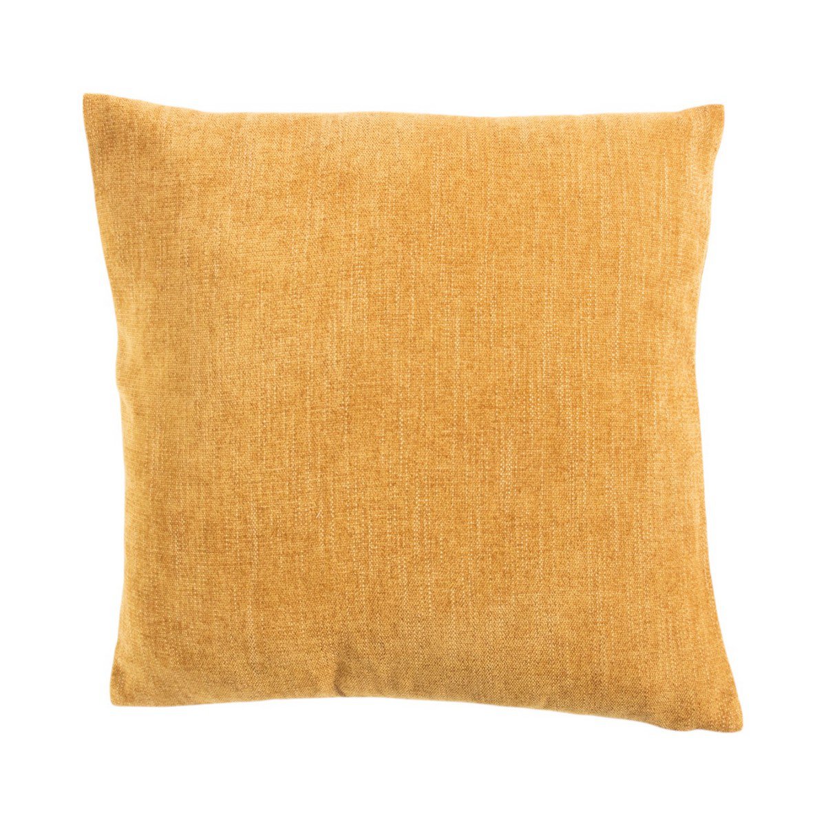 Kussen Queen chenille oker 45x45cm