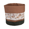 Broodmand Ø 15x16 cm Beige Katoen Paddenstoelen