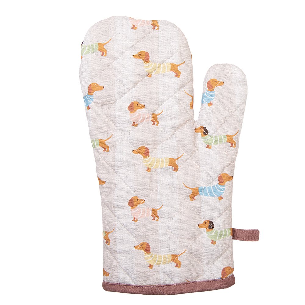 Ovenwant 18x30 cm Beige Katoen
