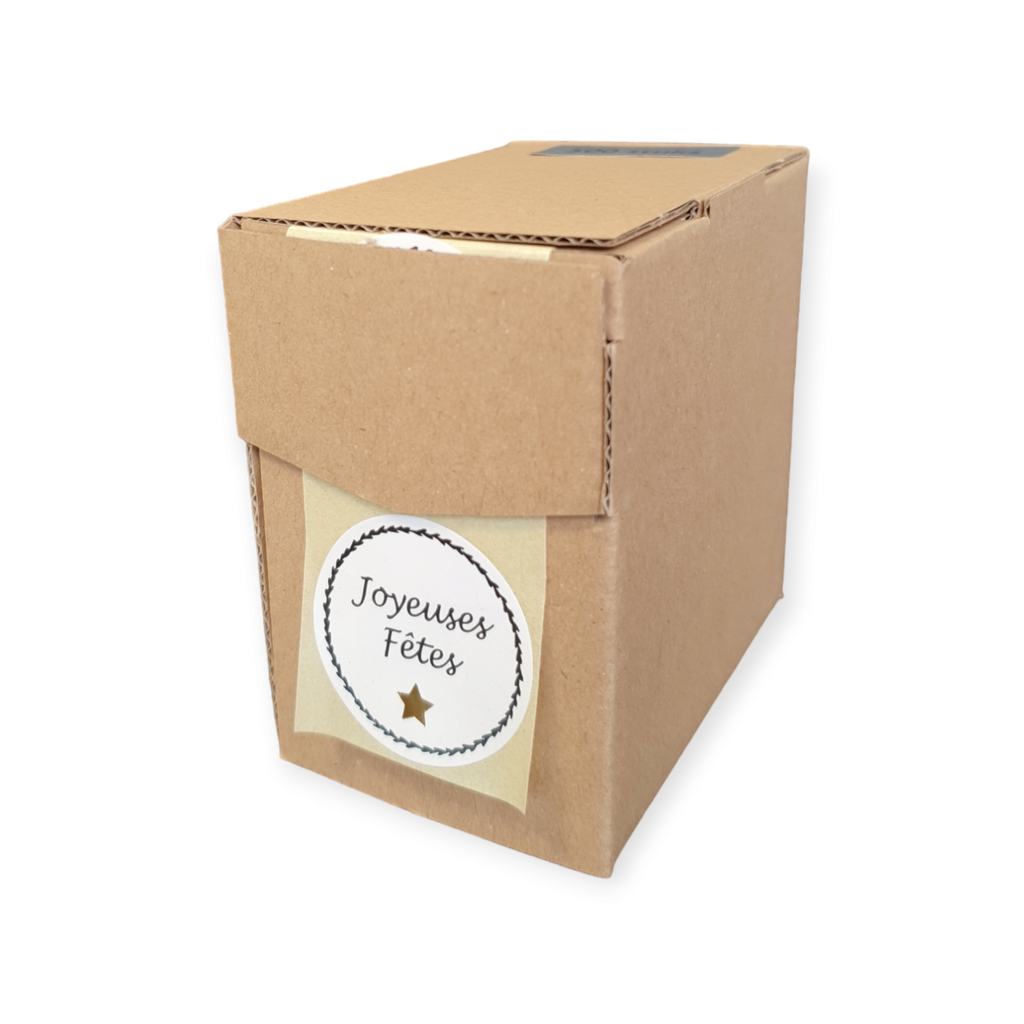 Joyeuses fêtes - wensetiket - rol van 500 stuks