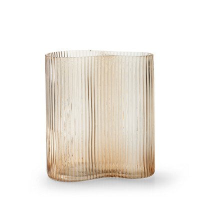 Vaas 'fenny' beige h20,5 d18,5 cm