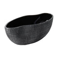 Schaal Shiguhe Zwart 33x14x13 cm