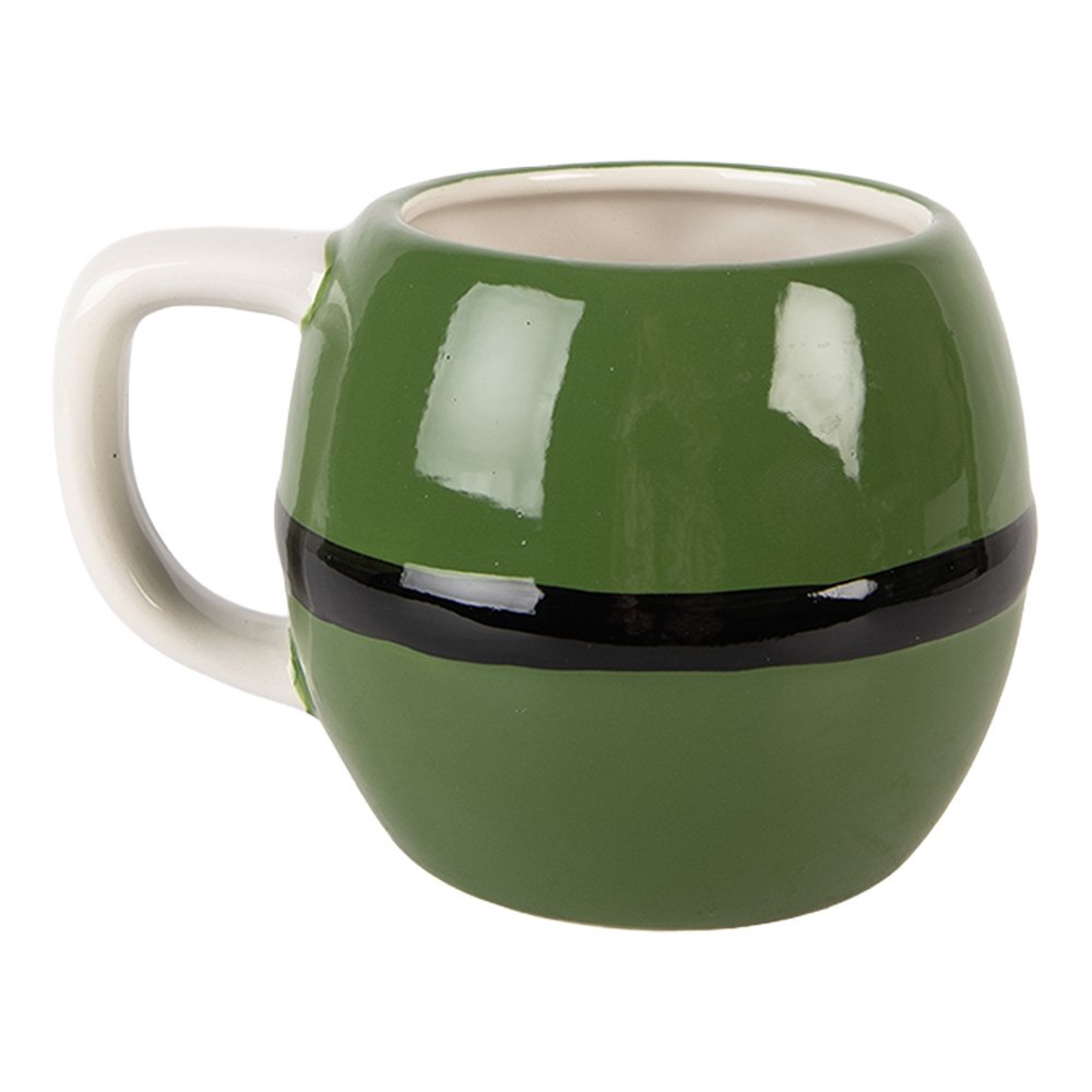 Mok Kerstman 450 ml Groen Keramiek