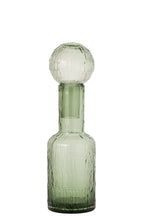 J-Line Fles - glas - groen - small