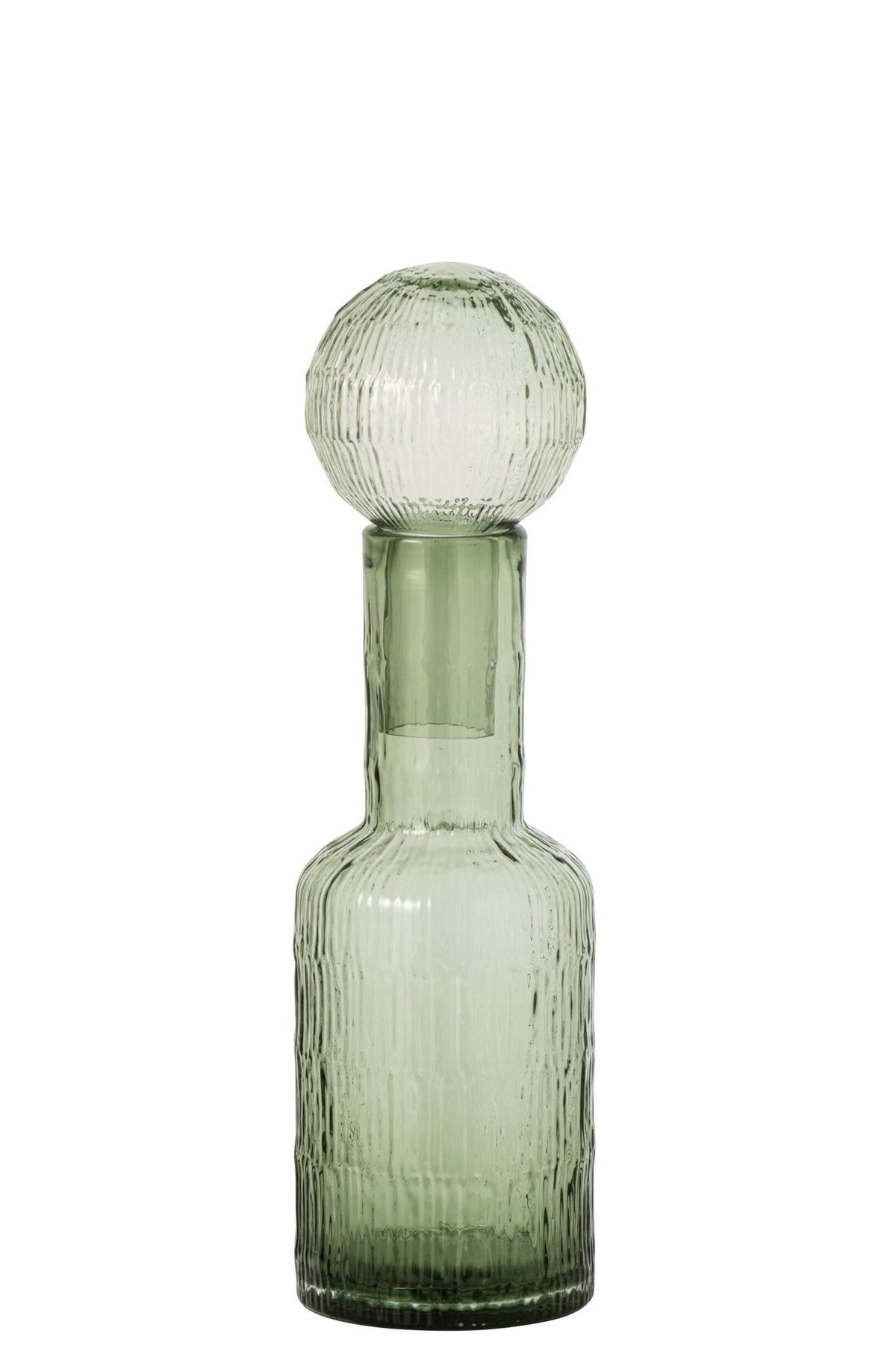 J-Line Fles - glas - groen - small