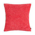 Coco Chenille kussen rood 45x45cm