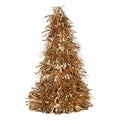 Kerstdecoratie Kerstboom Ø 12x27 cm Goudkleurig Kunststof