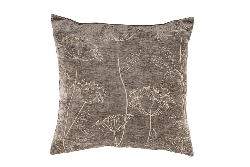 Kussen (gevuld) Anna 44X44CM, taupe