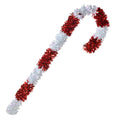Kerstdecoratie Zuurstok 95 cm Rood Wit Kunststof