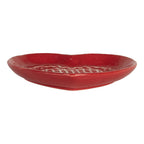 Dinerbord Gingerbread house 17x17x3 cm Rood Keramiek