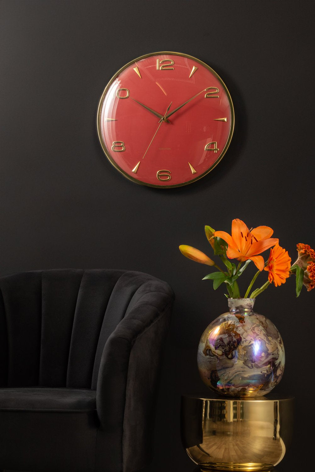 Wandklok Sienna Glow