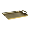 Dienblad rechthoek champagne goud 40cm