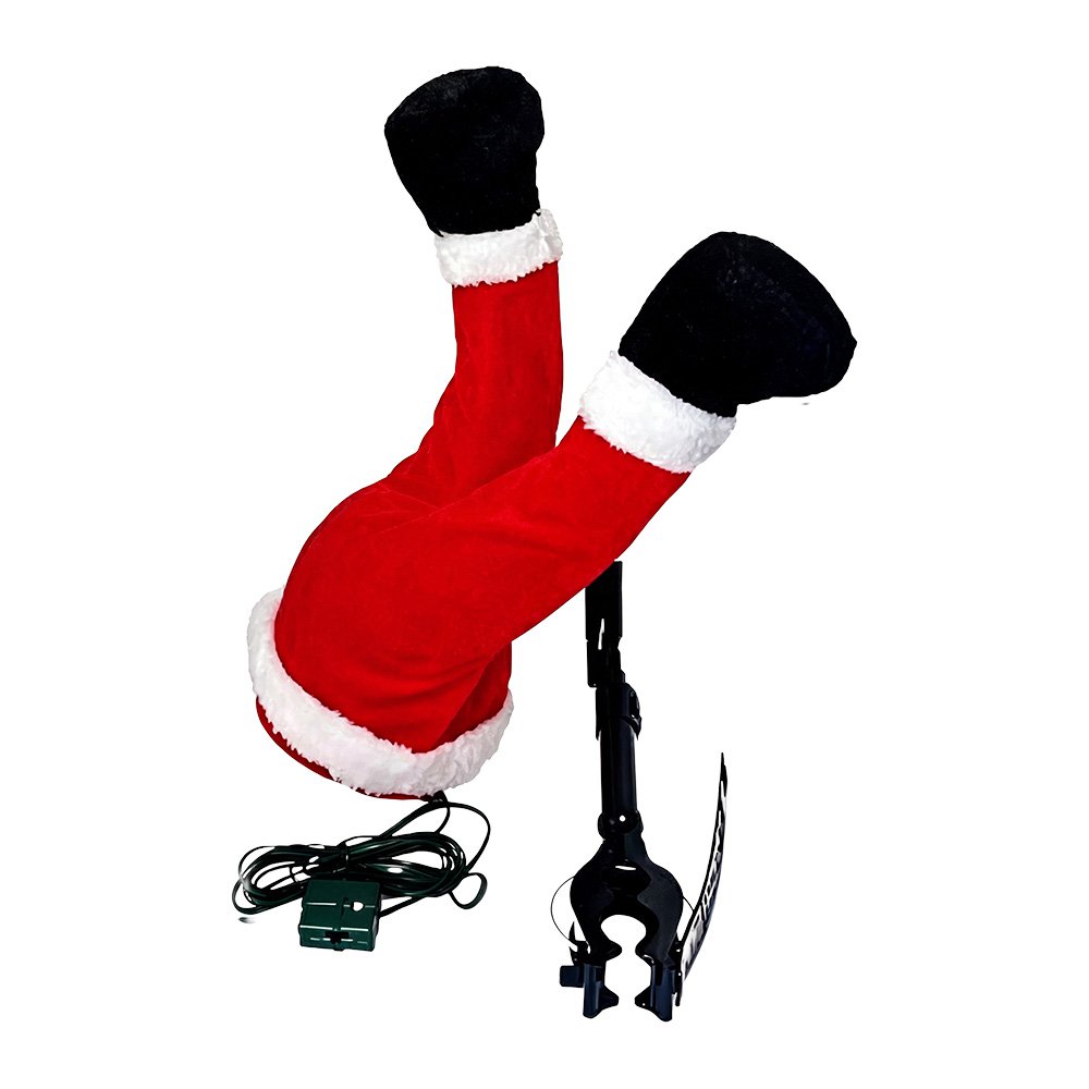 Decoratie Kerstmanbenen Rood Kunststof Kerstdecoratie