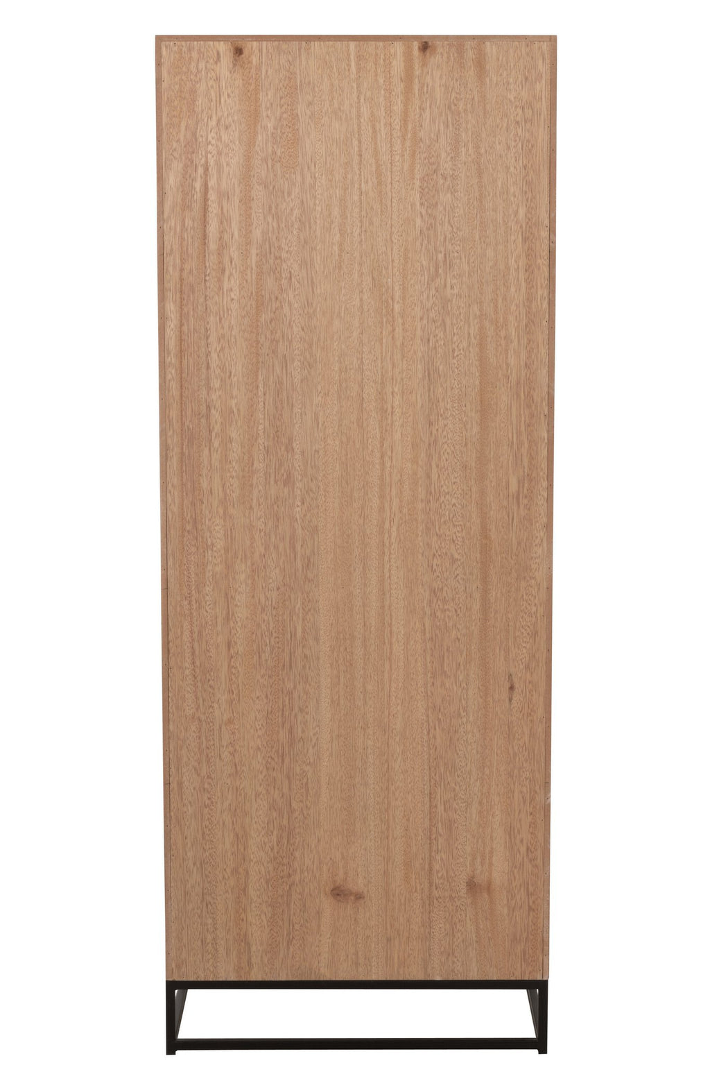 J-Line kast Hoog Zigzag kast - hout/metaal - naturel/zwart