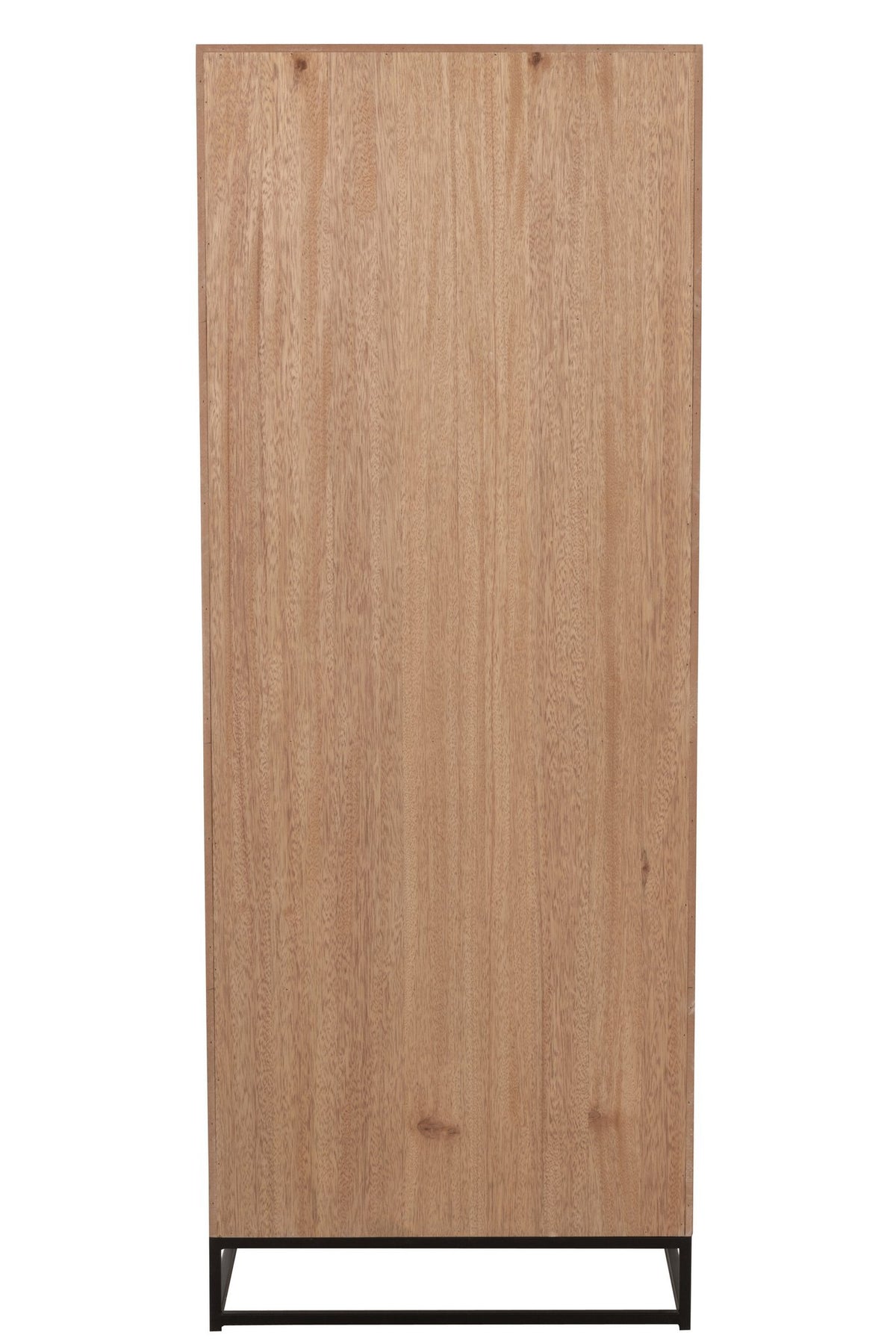 J-Line kast Hoog Zigzag kast - hout/metaal - naturel/zwart