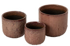 J-Line Bloempot - keramiek - oudroze - large