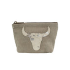 Make up tas stier beige 15cm*