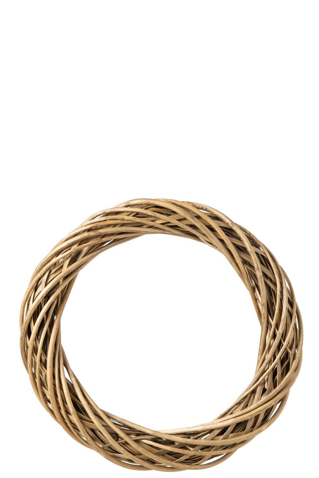 J-Line Krans - riet - naturel/greige - large