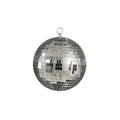Ornament spiegel bal zilver