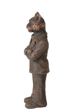 J-Line Luipaard - polyresin - bruin - small
