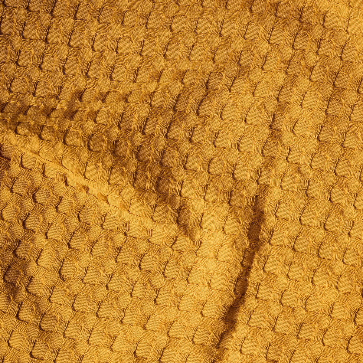 Katoenen bamboe wafelhanddoek - Badset