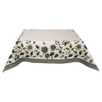 Tafelkleed 100x100 cm Beige Katoen