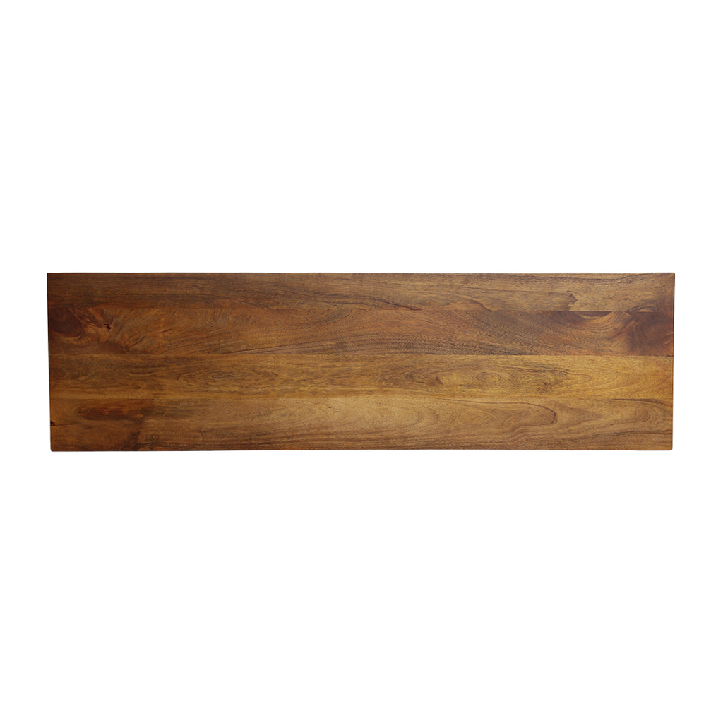 Bullnose mangohouten sidetable Chamfered
