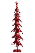 J-Line Kerstboom - ijzer - rood - large