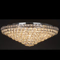 Kroonluchter Ø 80x27 cm Transparant IJzer Hanglamp