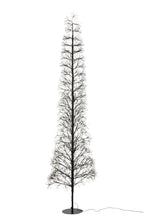 J-Line decoratie Boom Multicolor - ijzer - zwart - extra L - LED