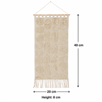 Pebble Harmony Getuft Muurhanger | Katoen Textielkunst
