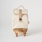 Tas | Lunchknop van canvasjute