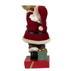 Kerstdecoratie Beeld Kerstman 26 cm Rood Polyresin