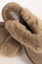 Suede Slippers Snuggs