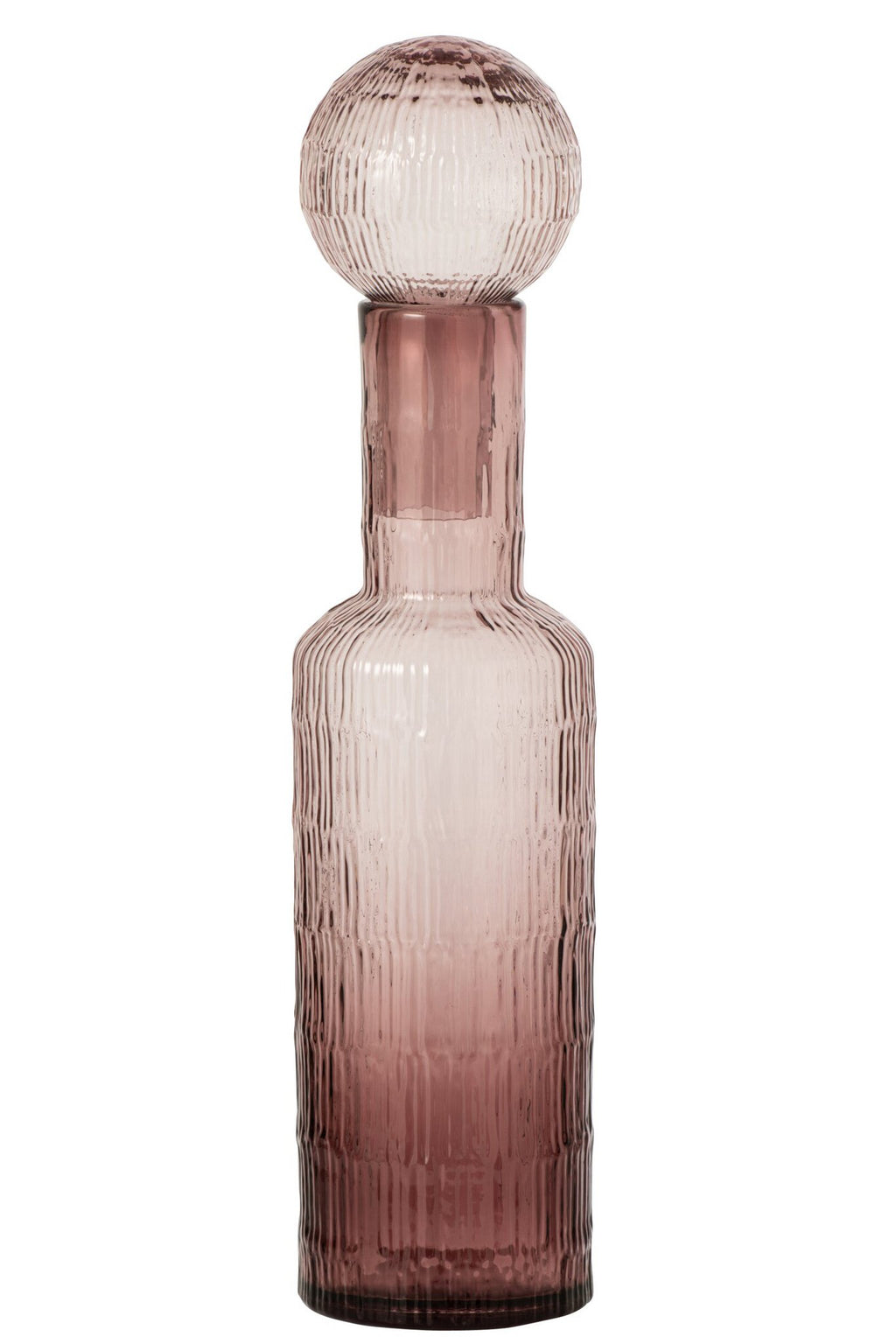 J-Line Fles - glas - bordeaux - large