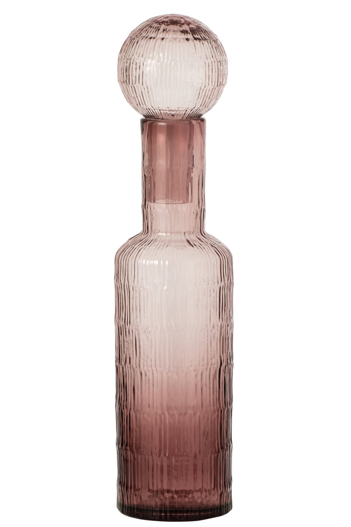 J-Line Fles - glas - bordeaux - large