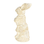 Beeld Konijn 11 cm Wit Kunststof