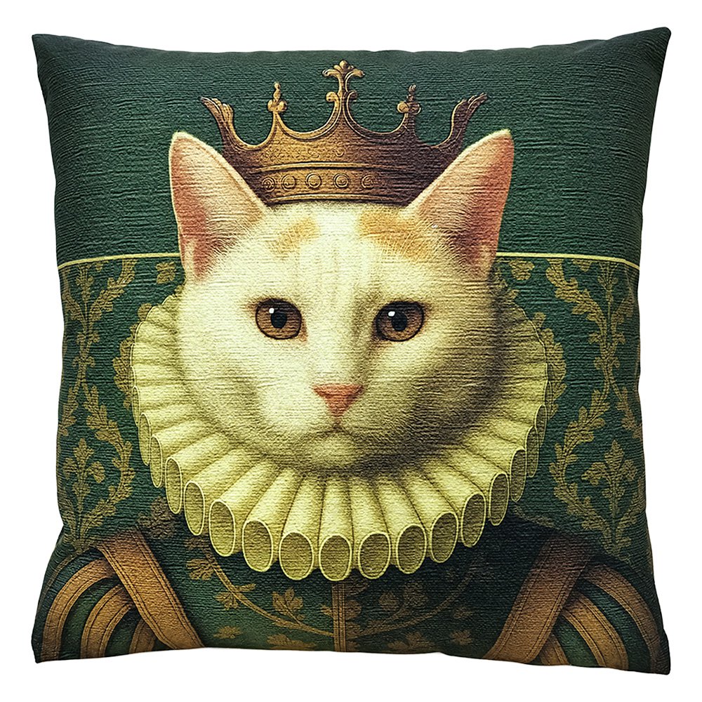 Sierkussen 45x45 cm Groen Polyester