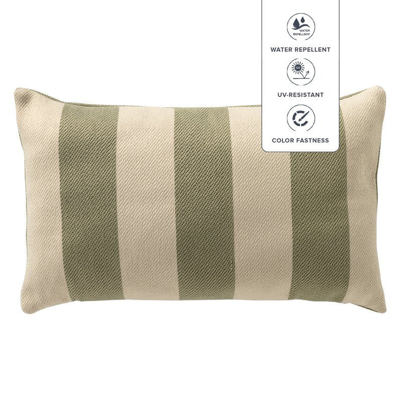 Nederlands Decor Cyrus - Buitenkussen 30x50 cm - Moeras - Green